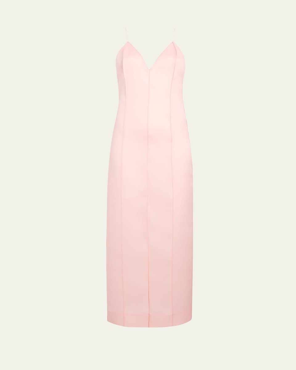 Tully Silk Organza Maxi Dress